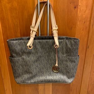 Michael Kors Jet Set Signature Laptop Tote